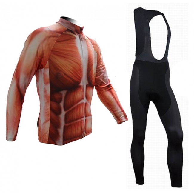 2015 Muscle Fahrradbekleidung Radtrikot Satz Langarm und Lange Trägerhose Radtrikot Kaufen 2015 Muscle Fahrradbekleidung Radtrikot Satz Langarm und Lange Trägerhose Radtrikot Kaufen
