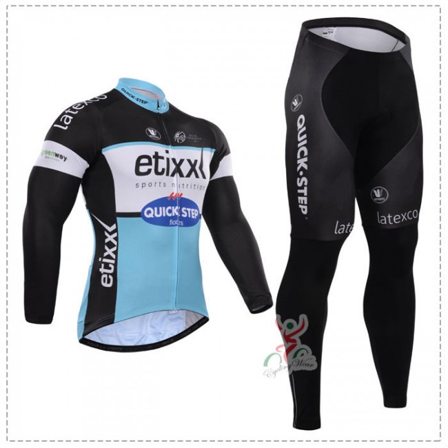 2015 ETIXX-QUICK STEP Fahrradbekleidung Radtrikot Satz Langarm und Lange Fahrradhose Radtrikot Kaufen 2015 ETIXX-QUICK STEP Fahrradbekleidung Radtrikot Satz Langarm und Lange Fahrradhose Radtrikot Kaufen