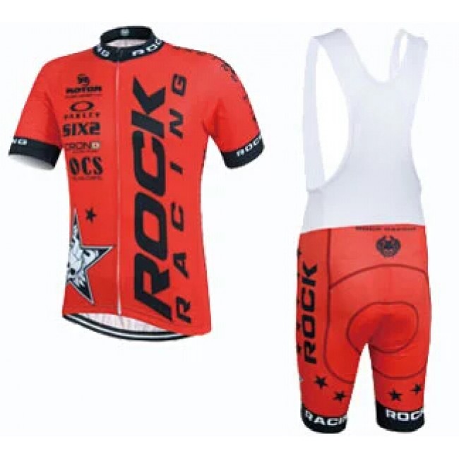 2015 Rock Racing Rot Fahrradbekleidung Satz Fahrradtrikot Kurzarm Trikot und Kurz Trägerhose Radtrikot Kaufen 2015 Rock Racing Rot Fahrradbekleidung Satz Fahrradtrikot Kurzarm Trikot und Kurz Trägerhose Radtrikot Kaufen
