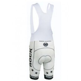 2015 Rock Racing Weiß Kurz Trägerhose Radtrikot Kaufen