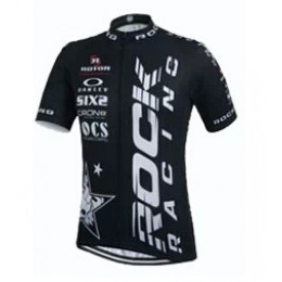 2015 Rock Racing Schwarz Radtrikot Kurzarm Radtrikot Kaufen