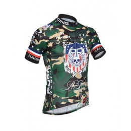 2015 Rock Racing Radtrikot Kurzarm Camouflage Radtrikot Kaufen