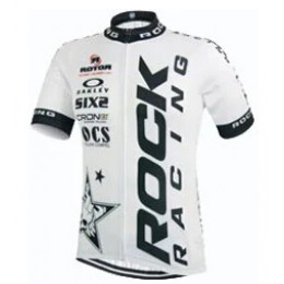 2015 Rock Racing Weiß Radtrikot Kurzarm Radtrikot Kaufen