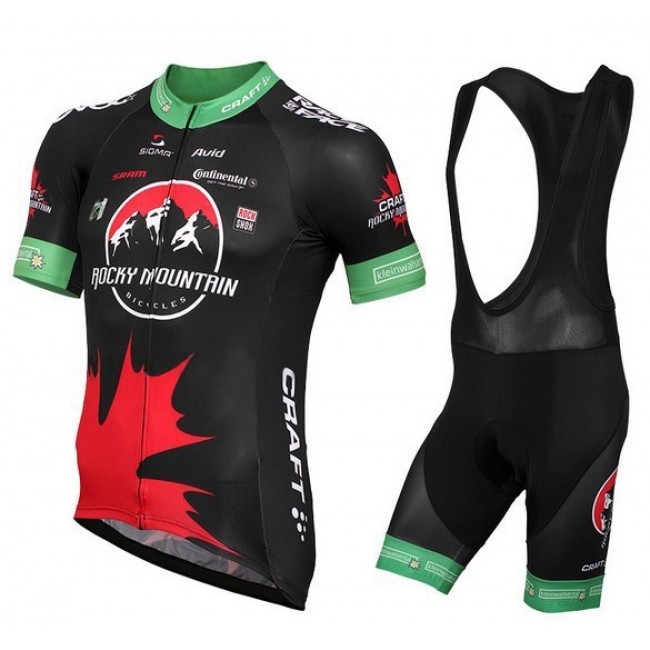 Rocky-Mountain Craft Fahrradbekleidung Satz Fahrradtrikot Kurzarm Trikot und Kurz Trägerhose schwarz Radtrikot Kaufen Rocky-Mountain Craft Fahrradbekleidung Satz Fahrradtrikot Kurzarm Trikot und Kurz Trägerhose schwarz Radtrikot Kaufen