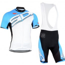2015 SIDI Fahrradbekleidung Satz Fahrradtrikot Kurzarm Trikot und Kurz Trägerhose blau Radtrikot Kaufen