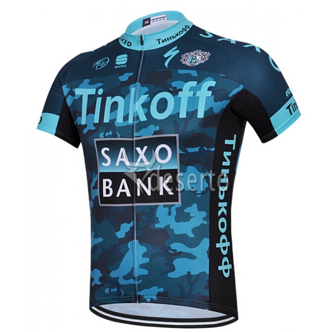 2015 Saxo Bank Tinkoff Radtrikot Kurzarm Camouflage Blau Radtrikot Kaufen 2015 Saxo Bank Tinkoff Radtrikot Kurzarm Camouflage Blau Radtrikot Kaufen