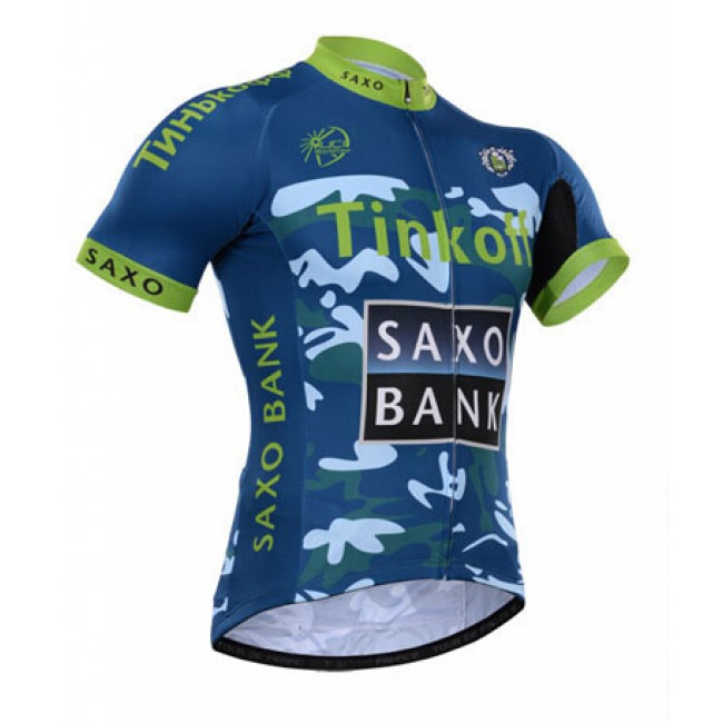 2015 Tinkoff Saxo Bank Camouflage Blau Radtrikot Kurzarm Radtrikot Kaufen 2015 Tinkoff Saxo Bank Camouflage Blau Radtrikot Kurzarm Radtrikot Kaufen