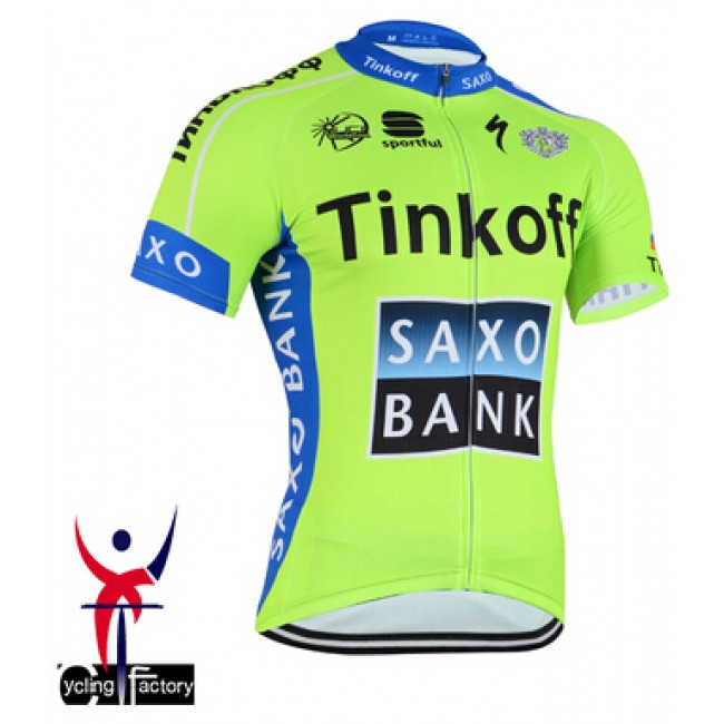 2015 Saxo Bank Tinkoff Radtrikot Kurzarm Fluorescence Radtrikot Kaufen 2015 Saxo Bank Tinkoff Radtrikot Kurzarm Fluorescence Radtrikot Kaufen
