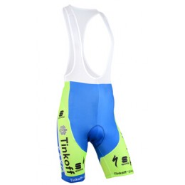 2015 Saxo Bank Tinkoff Kurz Trägerhose Fluorescence Radtrikot Kaufen