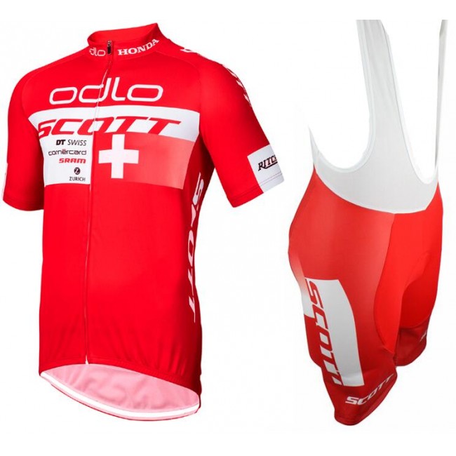 2015 Odlo Scott Swiss Rote Fahrradbekleidung Satz Fahrradtrikot Kurzarm Trikot und Kurz Trägerhose Radtrikot Kaufen 2015 Odlo Scott Swiss Rote Fahrradbekleidung Satz Fahrradtrikot Kurzarm Trikot und Kurz Trägerhose Radtrikot Kaufen