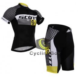 2015 Scott Radbekleidung Radtrikot Kurzarm und Fahrradhosen Kurz Radtrikot Kaufen