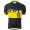 2015 Proteam Scott Schwarz-Gelb Radtrikot Kurzarm Radtrikot Kaufen