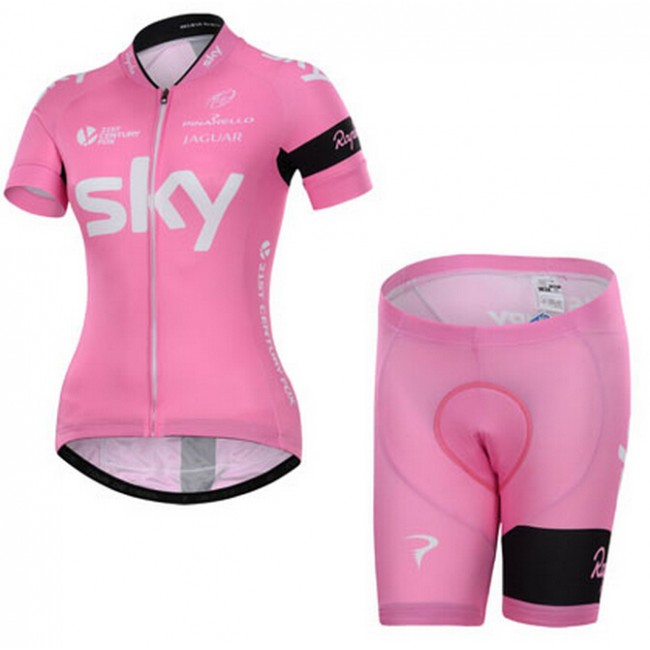2015 Sky Damen Radbekleidung Radtrikot Kurzarm und Fahrradhosen Kurz Radtrikot Kaufen 2015 Sky Damen Radbekleidung Radtrikot Kurzarm und Fahrradhosen Kurz Radtrikot Kaufen