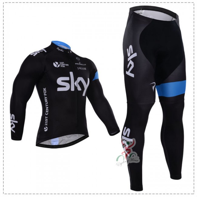 2015 SKY Fahrradbekleidung Radtrikot Satz Langarm und Lange Fahrradhose Radtrikot Kaufen 2015 SKY Fahrradbekleidung Radtrikot Satz Langarm und Lange Fahrradhose Radtrikot Kaufen