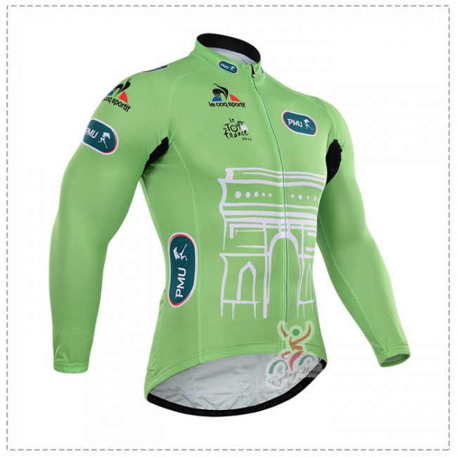 2015 Tour de France Fahrradtrikot Langarm vert Radtrikot Kaufen 2015 Tour de France Fahrradtrikot Langarm vert Radtrikot Kaufen