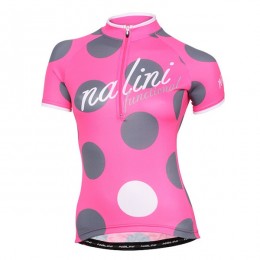 2015 Nalini Siele Rose-Grau Damen Radtrikot Kurzarm Radtrikot Kaufen