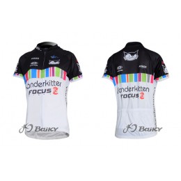 Vanderkitten-Focus Pro Team Radtrikot Kurzarm Schwarz Weiß Damen Radtrikot Kaufen