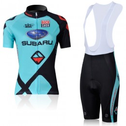 2010 Damen subaru Fahrradbekleidung Satz Fahrradtrikot Kurzarm Trikot und Kurz Trägerhose Radtrikot Kaufen