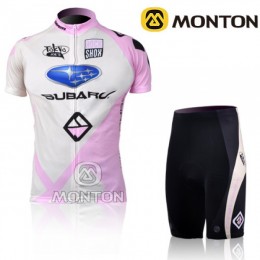 2011 SUBARU Damen Radbekleidung Radtrikot Kurzarm und Fahrradhosen Kurz Radtrikot Kaufen