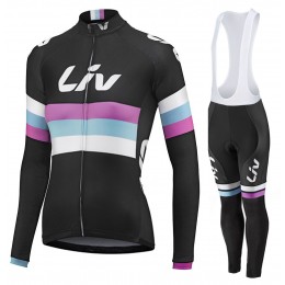 2015 Damen LIV Fahrradbekleidung Radtrikot Satz Langarm und Lange Fahrradhose Radtrikot Kaufen
