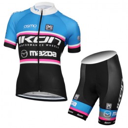 2015 Damen Ikon Mazda Damen Radbekleidung Radtrikot Kurzarm und Fahrradhosen Kurz Radtrikot Kaufen