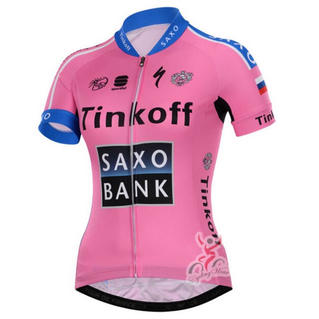 2015 Tinkoff Saxo Bank Damen Radtrikot Kurzarm Radtrikot Kaufen 2015 Tinkoff Saxo Bank Damen Radtrikot Kurzarm Radtrikot Kaufen