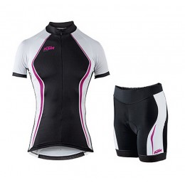 2015 KTM Damen pourpre Radbekleidung Radtrikot Kurzarm und Fahrradhosen Kurz Radtrikot Kaufen