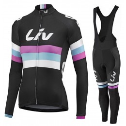 2015 Damen LIV Fahrradbekleidung Radtrikot Satz Langarm und Lange Fahrradhose Radtrikot Kaufen