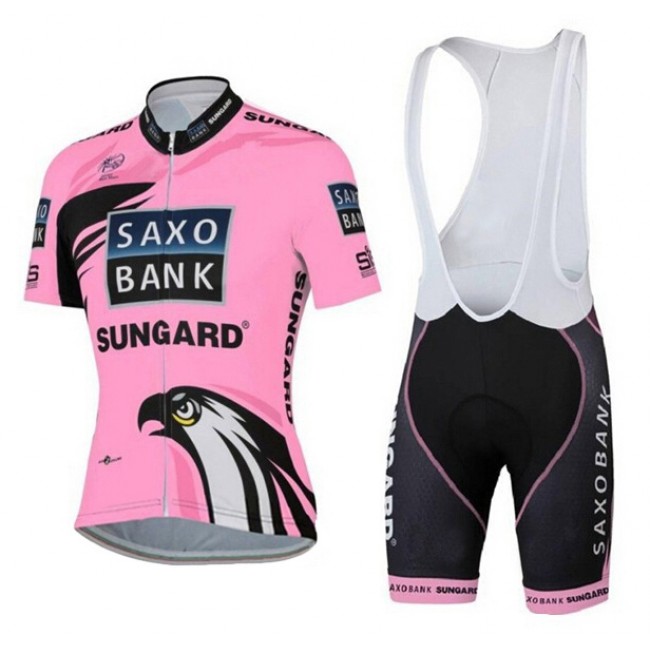 2015 Saxo Bank Sungard Damen Fahrradbekleidung Satz Fahrradtrikot Kurzarm Trikot und Kurz Trägerhose Rosa Radtrikot Kaufen 2015 Saxo Bank Sungard Damen Fahrradbekleidung Satz Fahrradtrikot Kurzarm Trikot und Kurz Trägerhose Rosa Radtrikot Kaufen