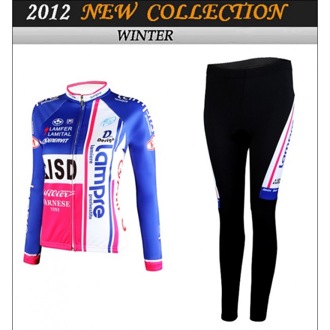 2012 Damen Lampre Cycling Fahrradbekleidung Radtrikot Satz Langarm und Lange Fahrradhose Radtrikot Kaufen 2012 Damen Lampre Cycling Fahrradbekleidung Radtrikot Satz Langarm und Lange Fahrradhose Radtrikot Kaufen