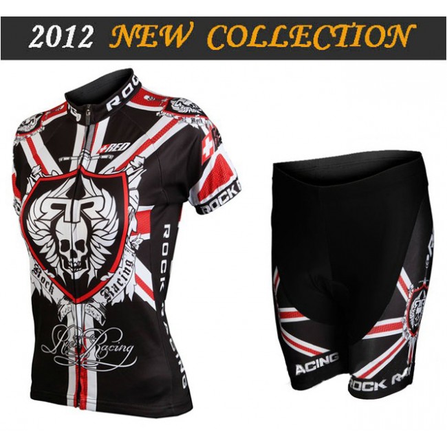 2012 Damen rock racing Radbekleidung Radtrikot Kurzarm und Fahrradhosen Kurz Radtrikot Kaufen 2012 Damen rock racing Radbekleidung Radtrikot Kurzarm und Fahrradhosen Kurz Radtrikot Kaufen