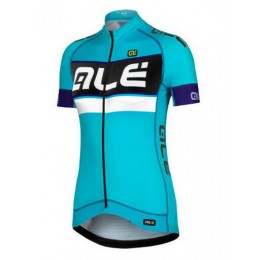 2015 ALE Damen blau Radtrikot Kurzarm Radtrikot Kaufen