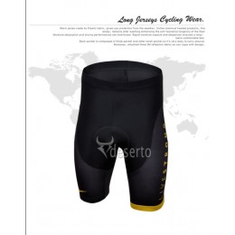 2013 Livestrong Kurz Radhose Schwarz Gelb Radtrikot Kaufen