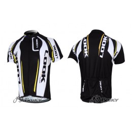 2012 Look Cycle Radtrikot Kurzarm Weiß Schwarz Radtrikot Kaufen