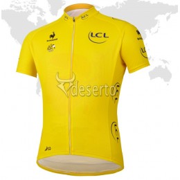 Tour de France le coq sportif Gelbes Trikot Radtrikot Kurzarm Radtrikot Kaufen