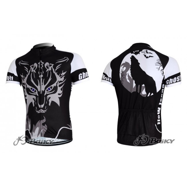 2012 Ghost Wolf Radtrikot Kurzarm Schwarz Radtrikot Kaufen 2012 Ghost Wolf Radtrikot Kurzarm Schwarz Radtrikot Kaufen