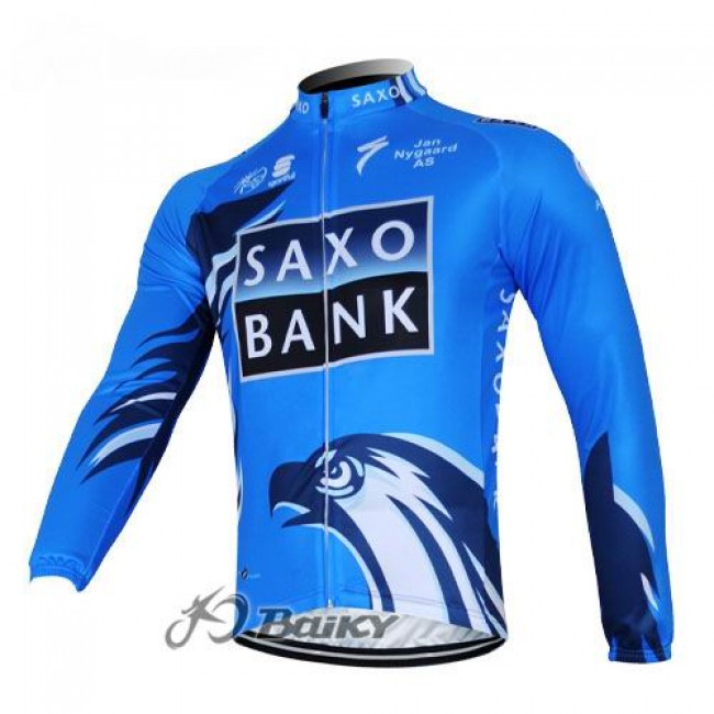 Saxo Bank Sungard Pro Team Fahrradtrikot Langarm Blau Schwarz Radtrikot Kaufen Saxo Bank Sungard Pro Team Fahrradtrikot Langarm Blau Schwarz Radtrikot Kaufen