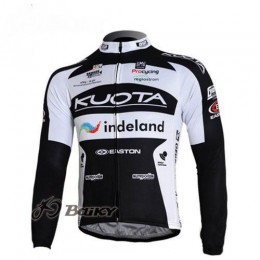 Kuota Indeland Pro Team Fahrradtrikot Langarm Schwarz Weiß Radtrikot Kaufen