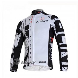 Nalini Pro Team Fahrradtrikot Langarm Weiß Schwarz Radtrikot Kaufen