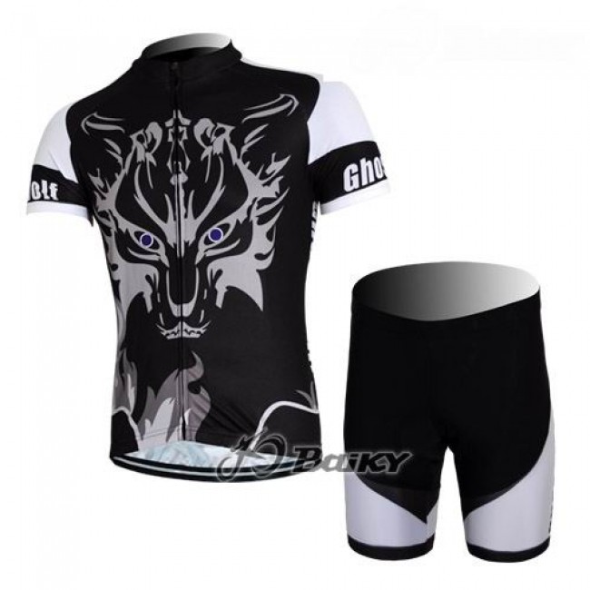 Ghost Wolf Radbekleidung Radtrikot Kurzarm und Fahrradhosen Kurz Schwarz Radtrikot Kaufen Ghost Wolf Radbekleidung Radtrikot Kurzarm und Fahrradhosen Kurz Schwarz Radtrikot Kaufen