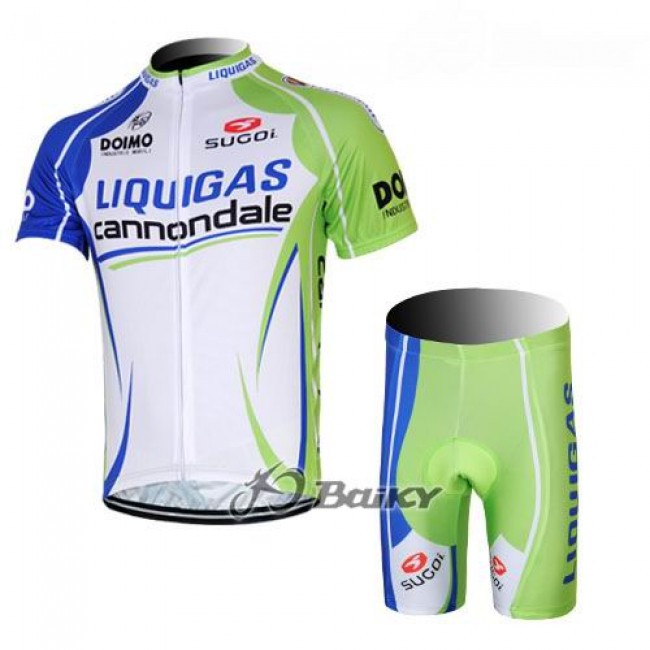 2012 Liquigas Cannondale Radbekleidung Radtrikot Kurzarm und Fahrradhosen Kurz Grün Weiß Radtrikot Kaufen 2012 Liquigas Cannondale Radbekleidung Radtrikot Kurzarm und Fahrradhosen Kurz Grün Weiß Radtrikot Kaufen