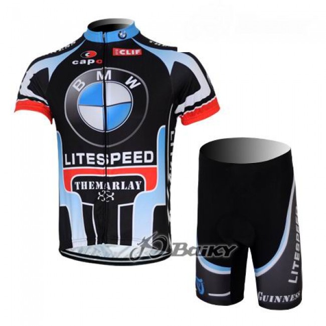 Litespeed BMW Radbekleidung Radtrikot Kurzarm und Fahrradhosen Kurz Blau Schwarz Radtrikot Kaufen Litespeed BMW Radbekleidung Radtrikot Kurzarm und Fahrradhosen Kurz Blau Schwarz Radtrikot Kaufen