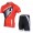 2013 Scott Racing Radtrikot Kurzarm und Kurz Radhose Kits Rot Schwarz Radtrikot Kaufen