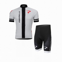 2014 Pinarello Radbekleidung Radtrikot Kurzarm und Fahrradhosen Kurz Schwarz Weiß Radtrikot Kaufen