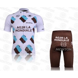Ag2r La Mondiale Radtrikot Kurzarm Kurz Radhose Kits Radtrikot Kaufen