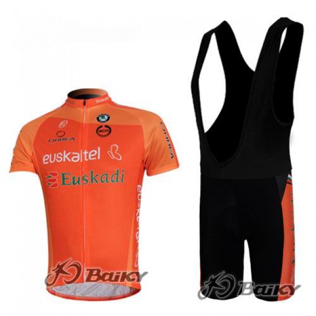 Euskaltel-Euskadi Pro Team Radtrikot Kurzarm Kurz Trägerhose Kits Orange Radtrikot Kaufen Euskaltel-Euskadi Pro Team Radtrikot Kurzarm Kurz Trägerhose Kits Orange Radtrikot Kaufen