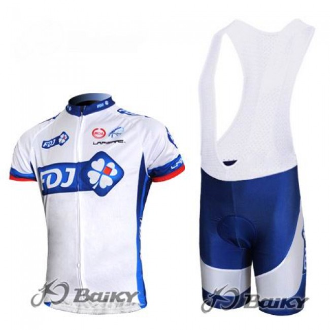 FDJ-BigMat Pro Team Radtrikot Kurzarm Kurz Trägerhose Kits Weiß Blau Radtrikot Kaufen FDJ-BigMat Pro Team Radtrikot Kurzarm Kurz Trägerhose Kits Weiß Blau Radtrikot Kaufen