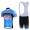 2013 Garmin Sharp Barracuda Cervelo Fahrradbekleidung Satz Fahrradtrikot Kurzarm Trikot und Kurz Trägerhose Blau Radtrikot Kaufen