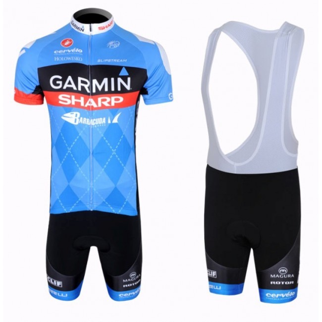 2013 Garmin Sharp Barracuda Cervelo Fahrradbekleidung Satz Fahrradtrikot Kurzarm Trikot und Kurz Trägerhose Blau Radtrikot Kaufen 2013 Garmin Sharp Barracuda Cervelo Fahrradbekleidung Satz Fahrradtrikot Kurzarm Trikot und Kurz Trägerhose Blau Radtrikot Kaufen
