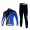 Giant kenda pro Fahrradbekleidung Radtrikot Satz Langarm und Lange Fahrradhose Schwarz Blau Radtrikot Kaufen